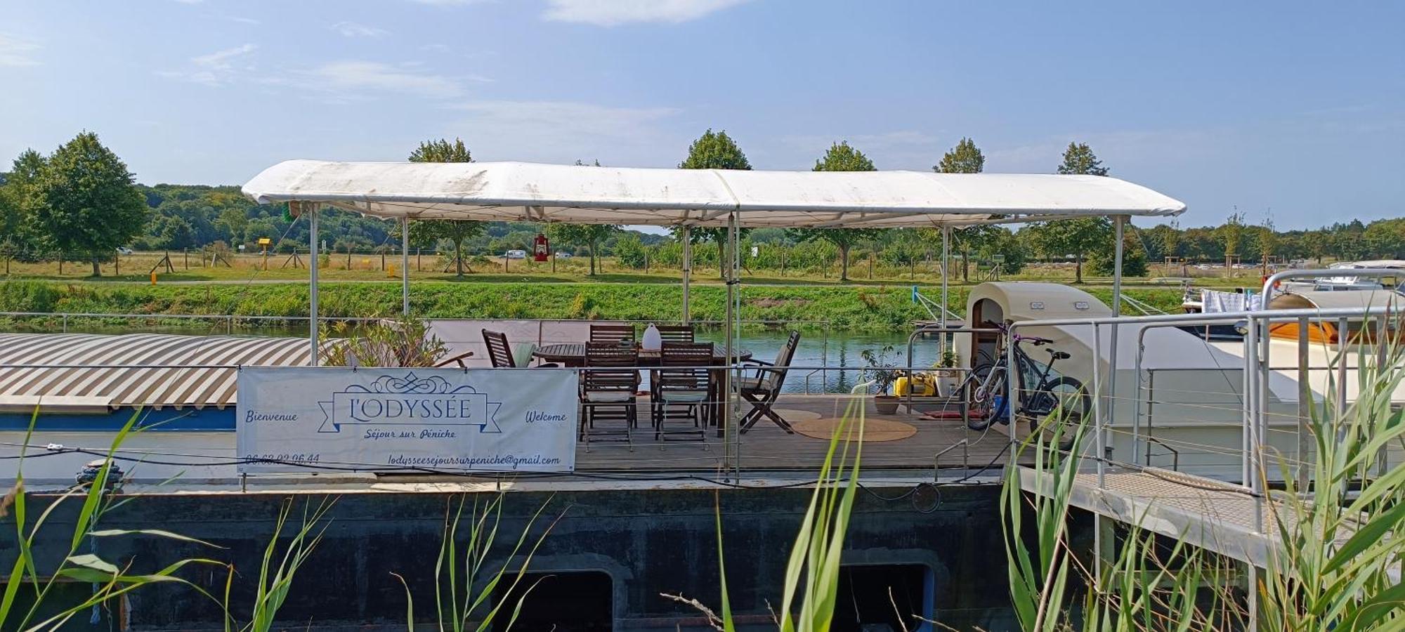 Odyssee Gite Sur Peniche Saint-Valery-sur-Somme Bagian luar foto