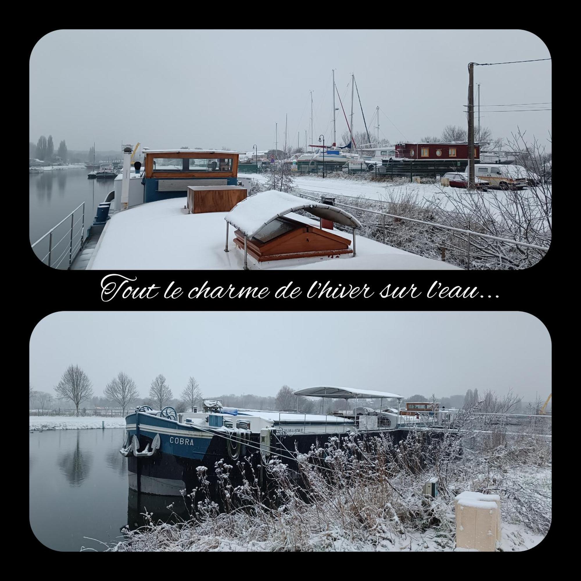 Odyssee Gite Sur Peniche Saint-Valery-sur-Somme Bagian luar foto